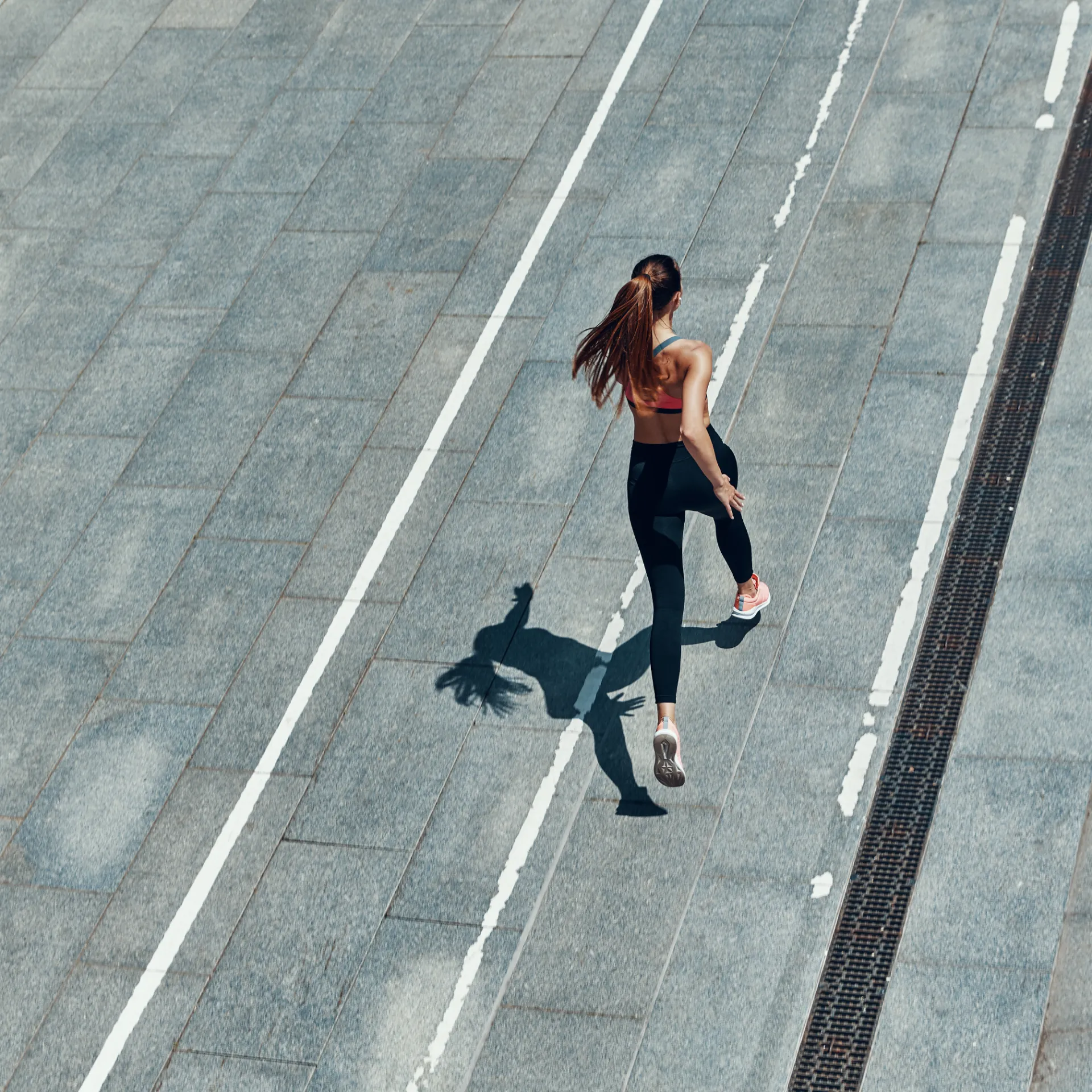 Woman enjoying an active lifestyle outdoors